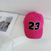 wholesale cotton digital cap JDC-FH-LH079 Fashionhat 旅禾 rose red Wholesale Jewelry JoyasDeChina Joyas De China