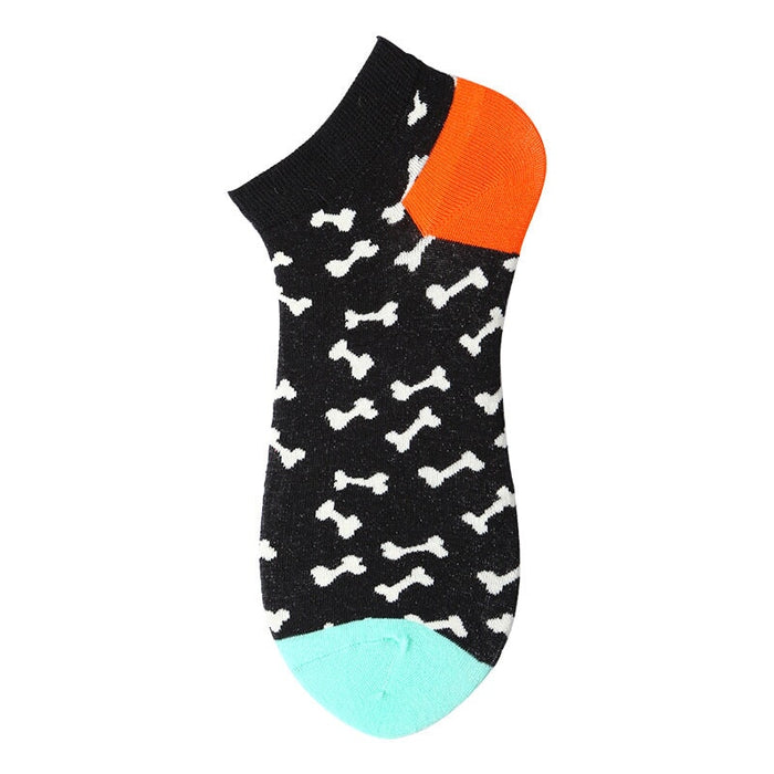 Wholesale cotton invisible socks men and women fashion socks JDC-SK-XinH002 Sock 芯蕙 Wholesale Jewelry JoyasDeChina Joyas De China