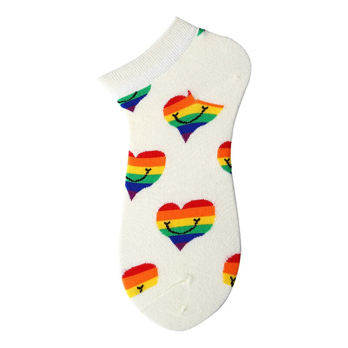 Wholesale cotton invisible socks men and women fashion socks JDC-SK-XinH002 Sock 芯蕙 Wholesale Jewelry JoyasDeChina Joyas De China