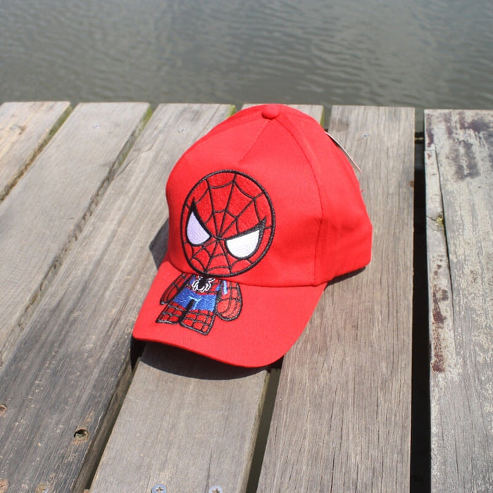 Wholesale Cotton Kids Cartoon Baseball Hat JDC-FH-Hanc011 Fashionhat 涵承 red adjustable Wholesale Jewelry JoyasDeChina Joyas De China