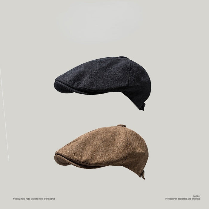 Wholesale Cotton Linen Thin Beret JDC-FH-Muxia004 Fashionhat 沐夏 Wholesale Jewelry JoyasDeChina Joyas De China