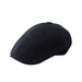 Wholesale Cotton Linen Thin Beret JDC-FH-Muxia004 Fashionhat 沐夏 black adjustable Wholesale Jewelry JoyasDeChina Joyas De China