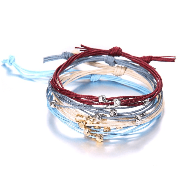 Wholesale cotton rope Beaded multicolor Bracelet JDC-BT-DaiR010 Bracelet 黛仁 Wholesale Jewelry JoyasDeChina Joyas De China