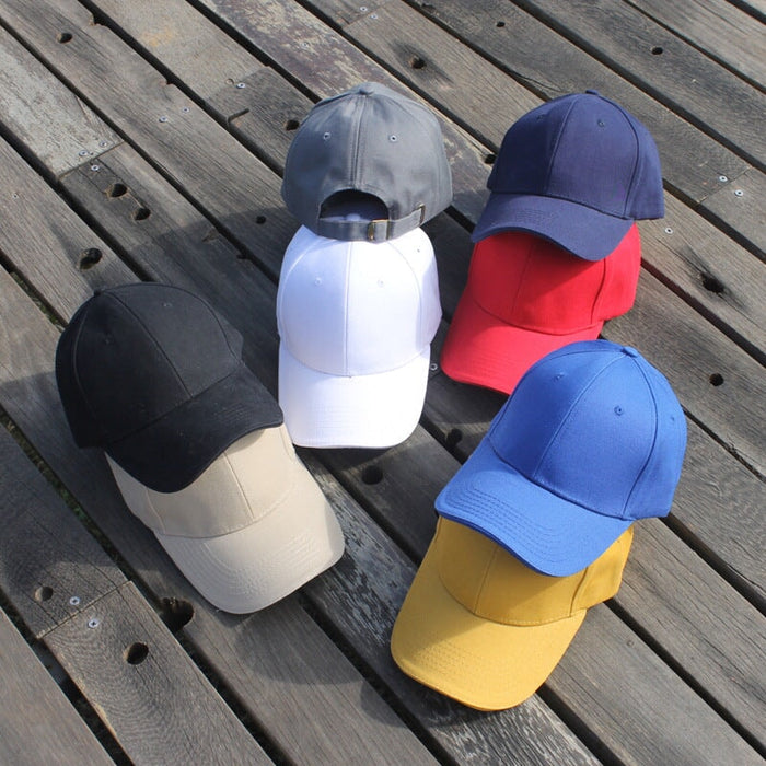 Wholesale Cotton Solid Color Baseball Hat JDC-FH-Hanc008 Fashionhat 涵承 black adjustable Wholesale Jewelry JoyasDeChina Joyas De China
