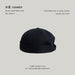 Wholesale cotton solid color melon rind hat JDC-FH-Muxia006 Fashionhat 沐夏 black adjustable Wholesale Jewelry JoyasDeChina Joyas De China