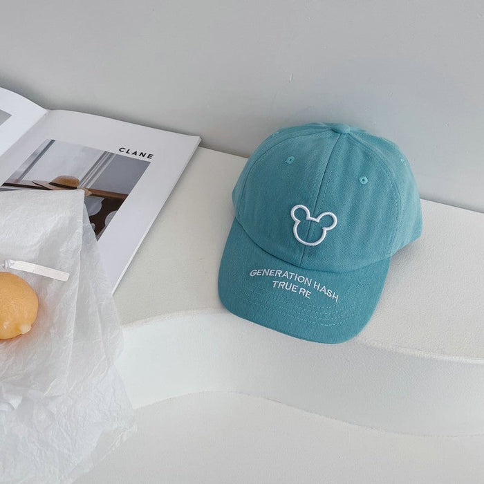 Wholesale Cotton Solid Color Peaked Cap JDC-FH-LH080 Fashionhat 旅禾 lake blue Wholesale Jewelry JoyasDeChina Joyas De China