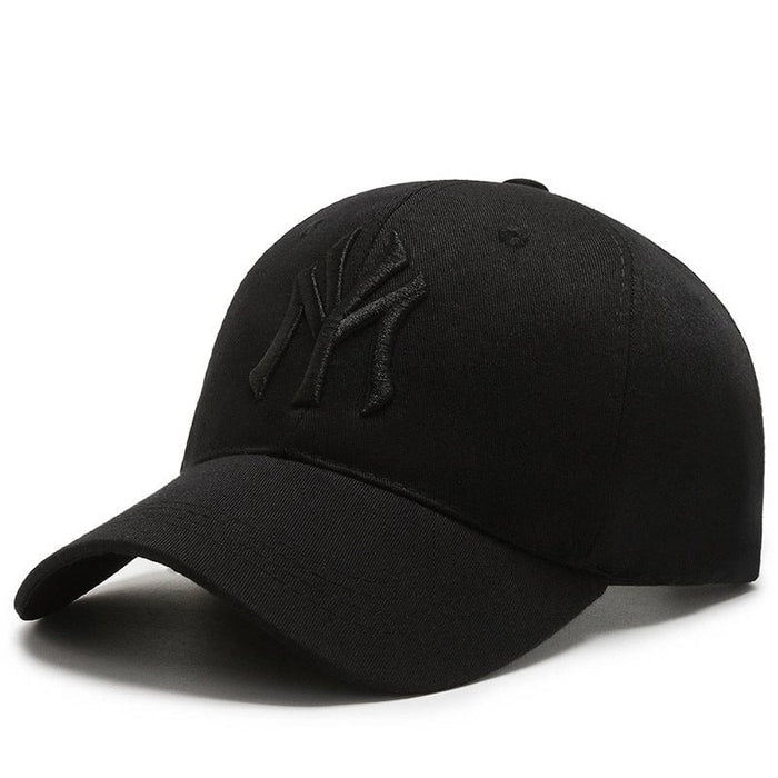Wholesale Cotton Spring Summer Outdoor Embroidered Baseball Hat JDC-FH-JiaC001 Fashionhat 佳辰 black adjustable Wholesale Jewelry JoyasDeChina Joyas De China