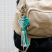 Wholesale Cotton String Zinc Alloy Heart Tassel Keychain JDC-KC-JM001 Keychains 杰米 Wholesale Jewelry JoyasDeChina Joyas De China