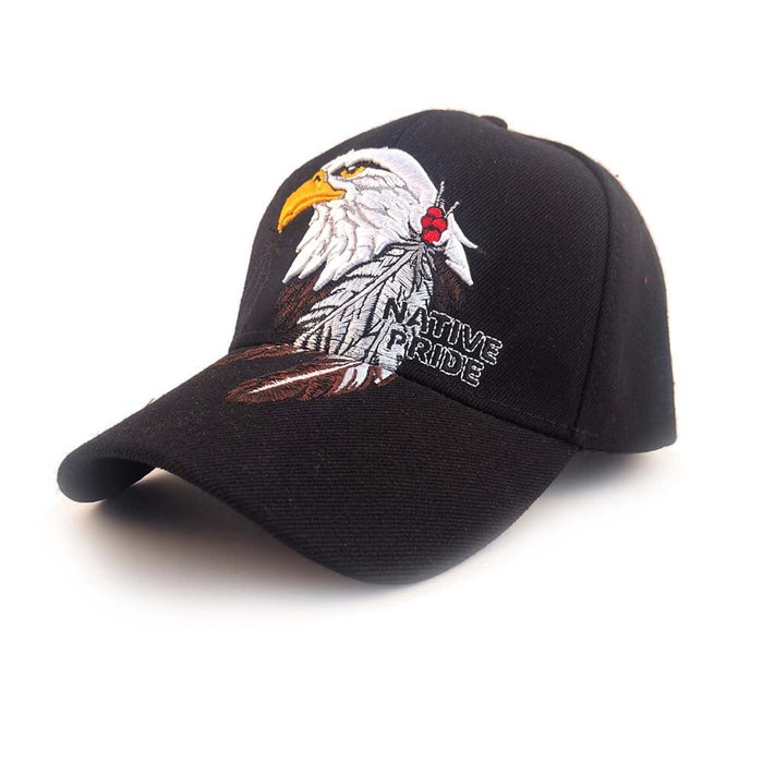 Wholesale cotton thread eagle baseball cap JDC-FH-GSYH203 Fashionhat 予画 balck 1 Wholesale Jewelry JoyasDeChina Joyas De China