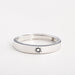 Wholesale couple opening adjustable plain silver ring JDC-RS-NS008 Rings 尼森 sun opening adjustable Wholesale Jewelry JoyasDeChina Joyas De China