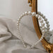 Wholesale court vintage pearl hair band JDC-HD-BaoY004 Headband 宝钰 Wholesale Jewelry JoyasDeChina Joyas De China