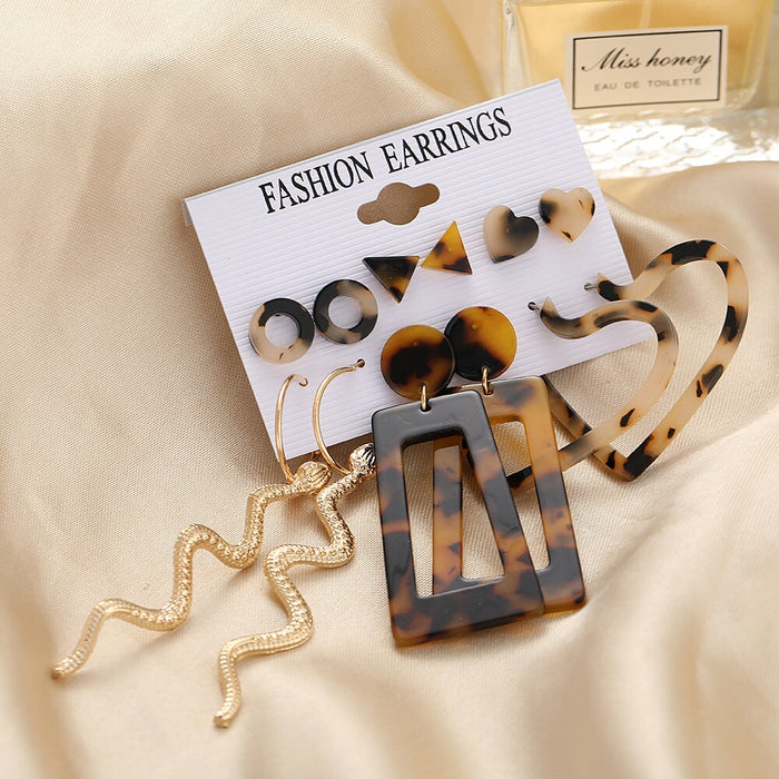 Wholesale Creative Vintage Alloy Heart Earrings JDC-ES-F012 Earrings 韩之尚 Wholesale Jewelry JoyasDeChina Joyas De China