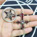 Wholesale cross chain exaggerated alloy earrings JDC-ES-YYFF015 Earrings 燕羽飞飞 3 Wholesale Jewelry JoyasDeChina Joyas De China