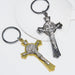 Wholesale Cross Jesus Catholic Alloy Keychain JDC-KC-XJN001 Keychains 小江南 Wholesale Jewelry JoyasDeChina Joyas De China
