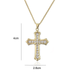 Bulk Jewelry Wholesale Cross pendant necklace JDC-ag136 Wholesale factory from China YIWU China