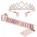 Wholesale Crown White Crystal Alloy Headband JDC-HD-hongh001 Headband 宏宏 102 set Wholesale Jewelry JoyasDeChina Joyas De China