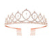 Wholesale Crown White Crystal Alloy Headband JDC-HD-hongh001 Headband 宏宏 Wholesale Jewelry JoyasDeChina Joyas De China