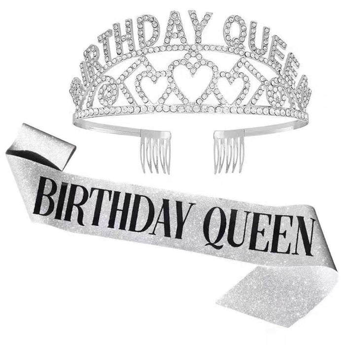 Wholesale Crown White Crystal Alloy Headband JDC-HD-hongh001 Headband 宏宏 Wholesale Jewelry JoyasDeChina Joyas De China