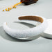Wholesale crystal fabric sponge headband JDC-HD-YiS004 Headband 镱森 white Wholesale Jewelry JoyasDeChina Joyas De China