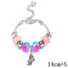 Wholesale crystal metal soft pottery diy beaded children's bracelet JDC-BT-WeiY001 Bracelet 唯雅 color 14+5cm Wholesale Jewelry JoyasDeChina Joyas De China