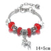 Wholesale crystal metal soft pottery diy beaded children's bracelet JDC-BT-WeiY001 Bracelet 唯雅 red 14+5cm Wholesale Jewelry JoyasDeChina Joyas De China