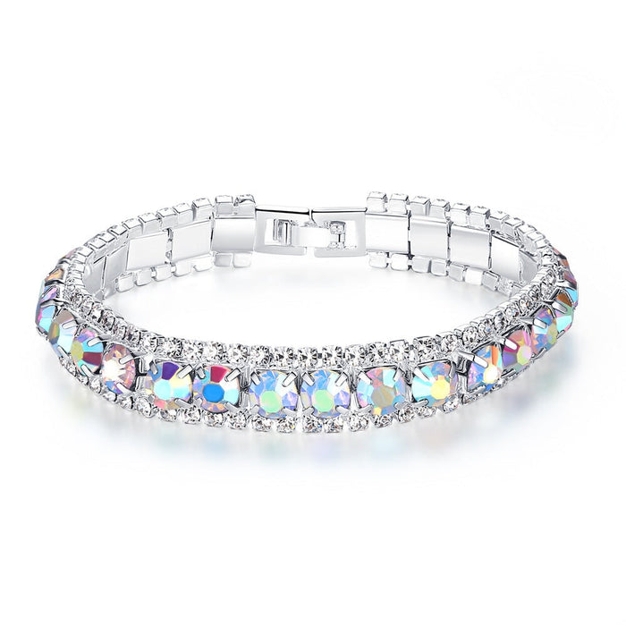 Wholesale Crystal Plating Alloy Bracelet JDC-BT-MiMeng024 Bracelet 米萌 color Wholesale Jewelry JoyasDeChina Joyas De China
