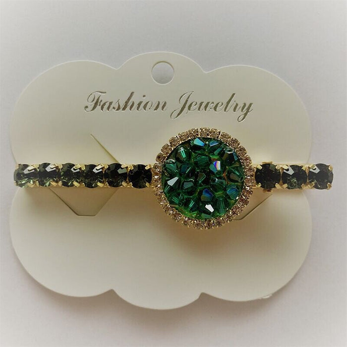 Wholesale Crystal Rhinestone hairpins bangs hair clips JDC-HC-ShiX002 Hair Clips 诗弦 Wholesale Jewelry JoyasDeChina Joyas De China