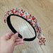 Wholesale crystal vintage beaded hair band JDC-HD-O393 Headband 潮炫 Red Wholesale Jewelry JoyasDeChina Joyas De China