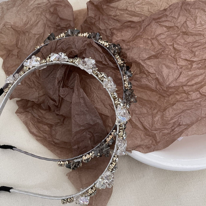 Wholesale Crystal Vintage Hair Band Card JDC-HD-QQ001 Headband 谦谦 Wholesale Jewelry JoyasDeChina Joyas De China