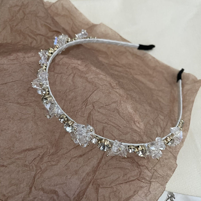 Wholesale Crystal Vintage Hair Band Card JDC-HD-QQ001 Headband 谦谦 Wholesale Jewelry JoyasDeChina Joyas De China