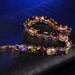 Wholesale crystal zircon rose gold color bracelet MOQ≥2 JDC-BT-Kas007 Bracelet 卡诗 Wholesale Jewelry JoyasDeChina Joyas De China