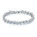 Wholesale crystal zircon wicker leaf rice grain bracelet MOQ≥2 JDC-BT-Kas005 Bracelet 卡诗 Wholesale Jewelry JoyasDeChina Joyas De China