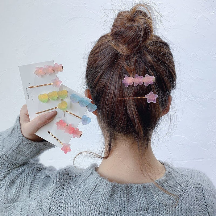 Wholesale cute children's fun soft candy hair clips JDC-HC-ShiX001 Hair Clips 诗弦 Wholesale Jewelry JoyasDeChina Joyas De China