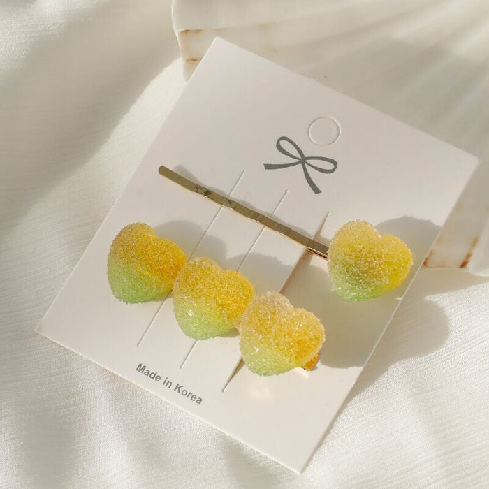 Wholesale cute children's fun soft candy hair clips JDC-HC-ShiX001 Hair Clips 诗弦 Wholesale Jewelry JoyasDeChina Joyas De China