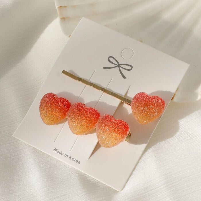 Wholesale cute children's fun soft candy hair clips JDC-HC-ShiX001 Hair Clips 诗弦 organ Wholesale Jewelry JoyasDeChina Joyas De China