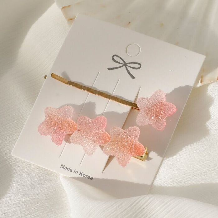 Wholesale cute children's fun soft candy hair clips JDC-HC-ShiX001 Hair Clips 诗弦 pink Wholesale Jewelry JoyasDeChina Joyas De China