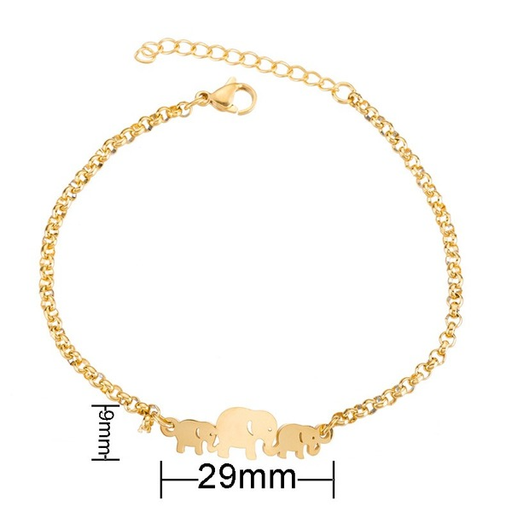 Bulk Jewelry Wholesale cute elephant bracelets  JDC-ST-L035 Wholesale factory from China YIWU China