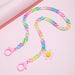 Wholesale Daisy Candy Color Acrylic Lanyard Mask Chain JDC-MC-ZhanY008 Maskchain 展言 Flat button Wholesale Jewelry JoyasDeChina Joyas De China