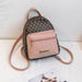 Wholesale design print contrast Backpack Bags JDC-BP-Xinc002 Backpack Bags 狮岭鑫 PINK Wholesale Jewelry JoyasDeChina Joyas De China