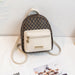 Wholesale design print contrast Backpack Bags JDC-BP-Xinc002 Backpack Bags 狮岭鑫 WHITE Wholesale Jewelry JoyasDeChina Joyas De China