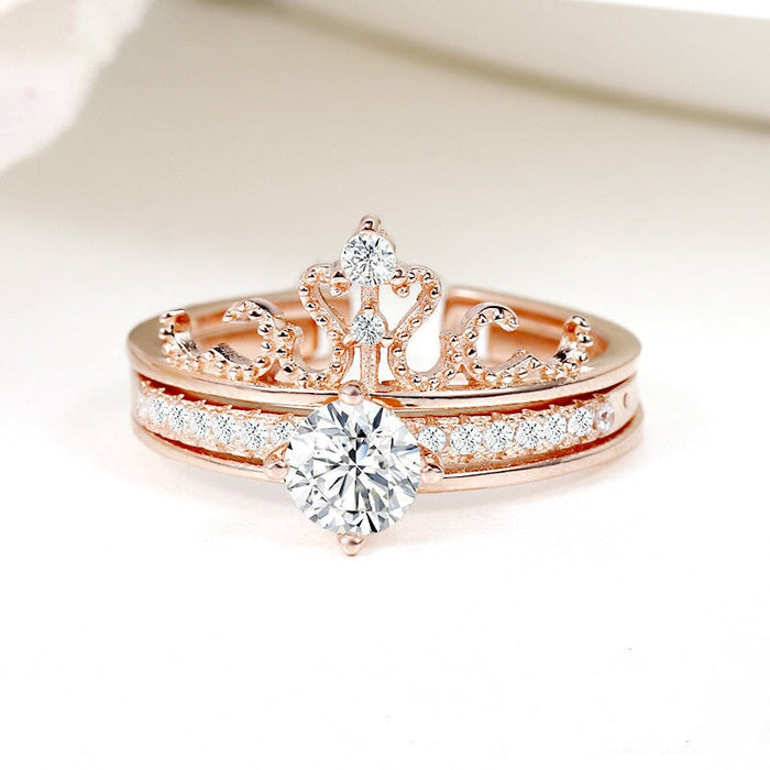 Wholesale detachable crown rings JDC-RS-NS006 Rings 尼森 Wholesale Jewelry JoyasDeChina Joyas De China