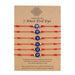Wholesale devil eye lucky red rope card knit bracelet JDC-BT-LanT015 Bracelet 阆天 4 Wholesale Jewelry JoyasDeChina Joyas De China