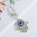 Wholesale Devil's Eye Alloy Keychain MOQ≥6 JDC-KC-Juej001 Keychains 觉际 13 Wholesale Jewelry JoyasDeChina Joyas De China
