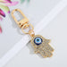 Wholesale Devil's Eye Alloy Keychain MOQ≥6 JDC-KC-Juej001 Keychains 觉际 Wholesale Jewelry JoyasDeChina Joyas De China