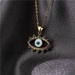 Bulk Jewelry Wholesale devil's eye necklace JDC-ag114 Wholesale factory from China YIWU China