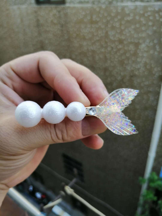 Wholesale diamond banger pearl simple hair Scrunchies JDC-HS-ZhuoM002 Hair Scrunchies 卓美 Wholesale Jewelry JoyasDeChina Joyas De China