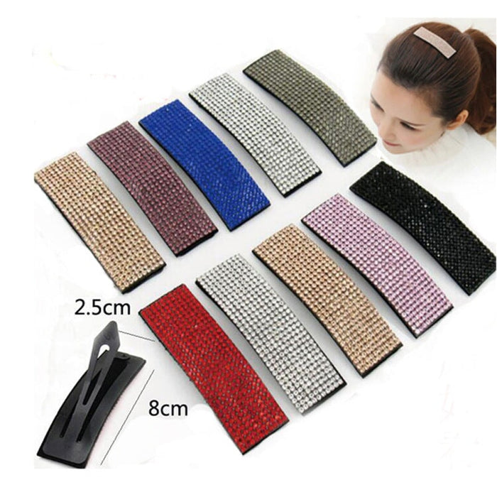 Wholesale diamond bangs hair clips JDC-HC-ShiX003 Hair Clips 诗弦 Wholesale Jewelry JoyasDeChina Joyas De China