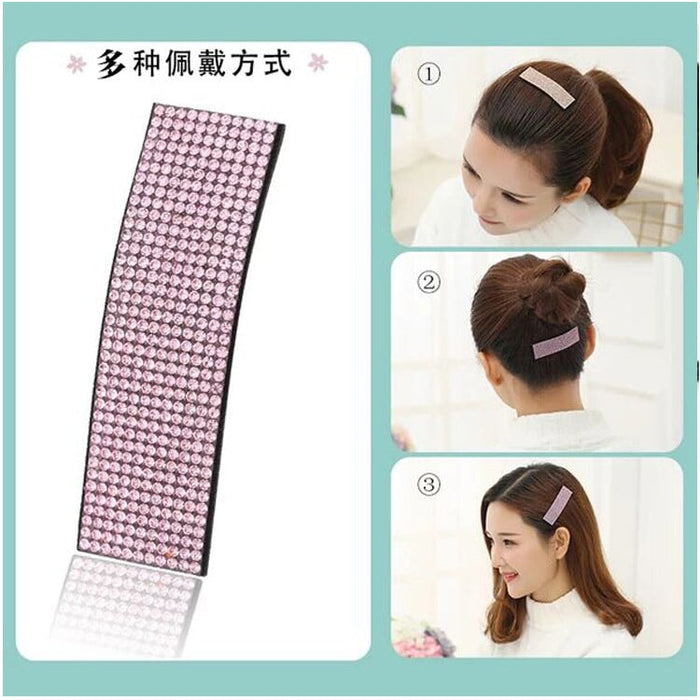 Wholesale diamond bangs hair clips JDC-HC-ShiX003 Hair Clips 诗弦 Wholesale Jewelry JoyasDeChina Joyas De China