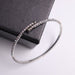 Wholesale diamond-encrusted alloy opening bracelet JDC-BT-RL034 Bracelet 瑞列 Wholesale Jewelry JoyasDeChina Joyas De China