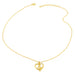 Wholesale diamond-encrusted heart shaped Mother's Day necklace JDC-NE-AOS016 Necklaces 翱昇 Wholesale Jewelry JoyasDeChina Joyas De China
